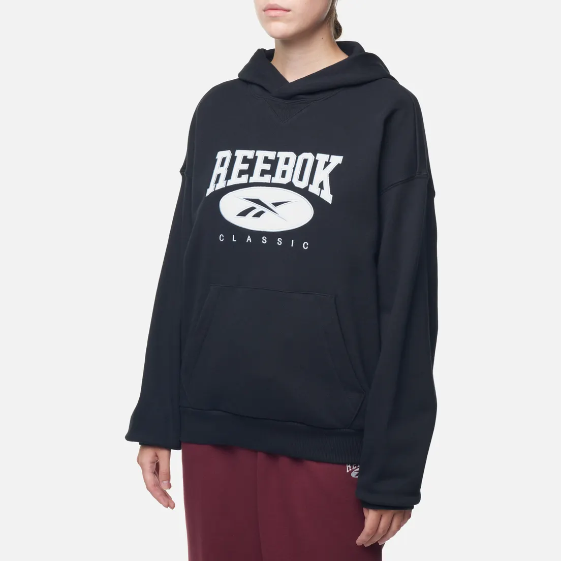Reebok Женская толстовка Classics Natural Dye Big Logo Hoodie