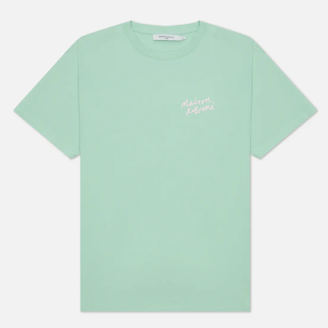 Maison Kitsune Мужская футболка Mini Handwriting Classic