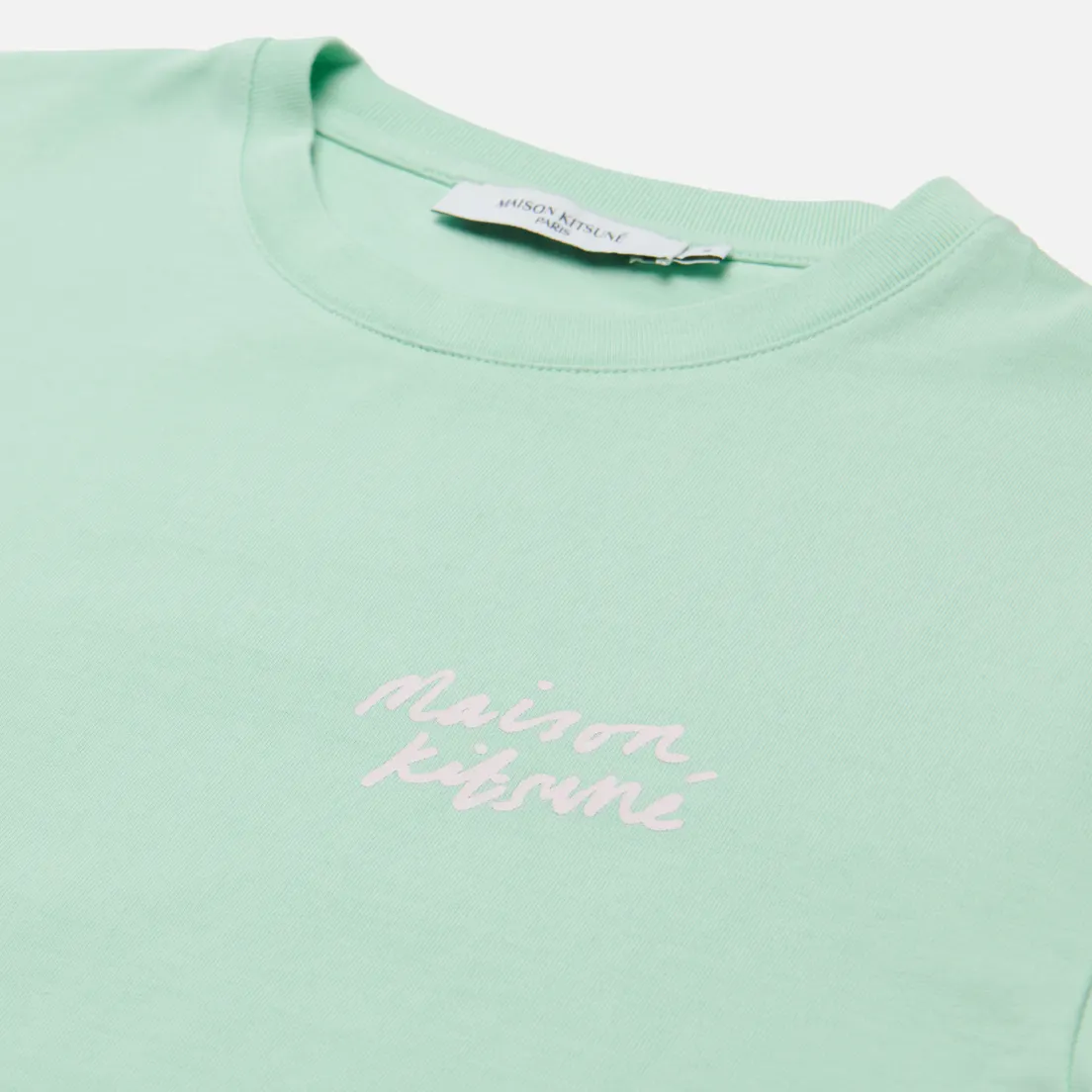 Maison Kitsune Мужская футболка Mini Handwriting Classic