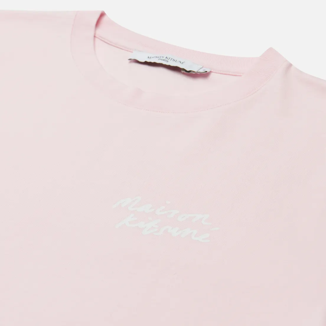 Maison Kitsune Мужская футболка Mini Handwriting Classic