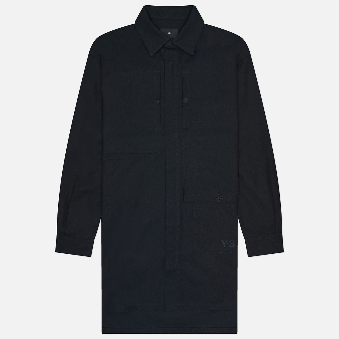 Y-3 Мужская рубашка Workwear Overshirt