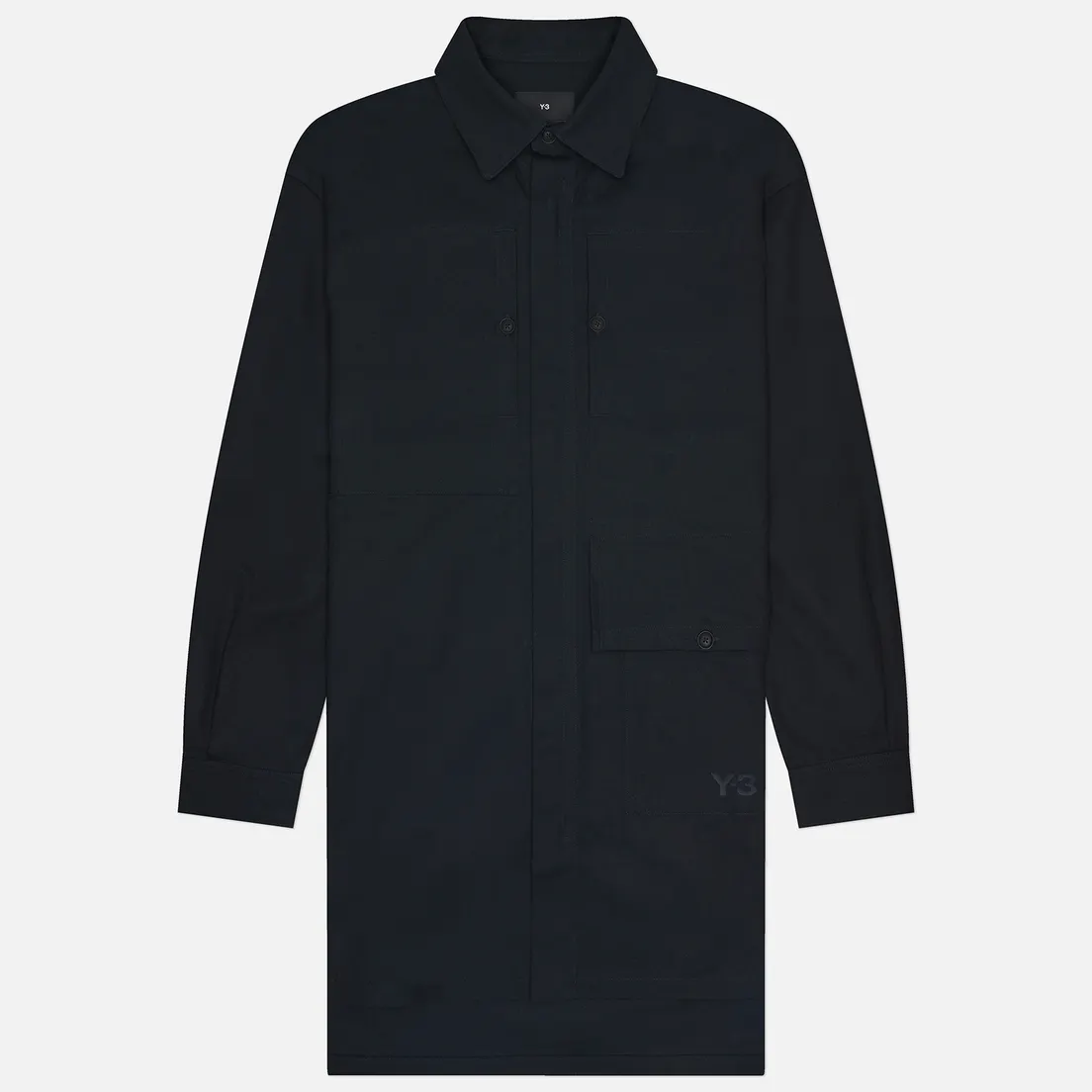 Y-3 Мужская рубашка Workwear Overshirt