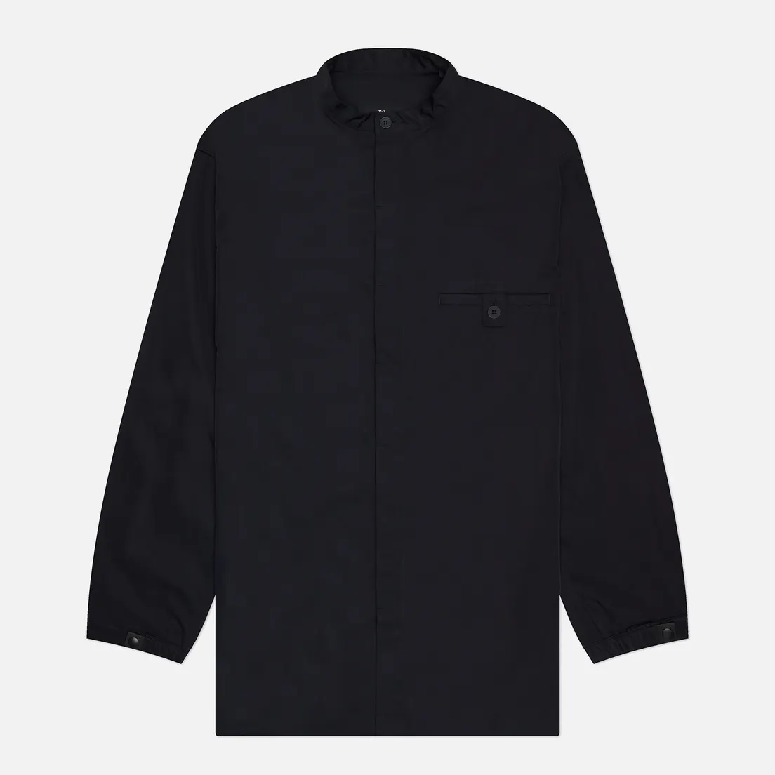 Y-3 Мужская рубашка Nylon Twill Overshirt