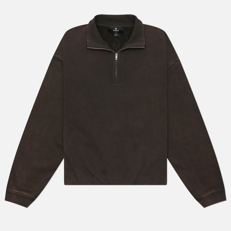 Мужская толстовка REPRESENT Initial Funnel Neck Quarter Zip, цвет коричневый