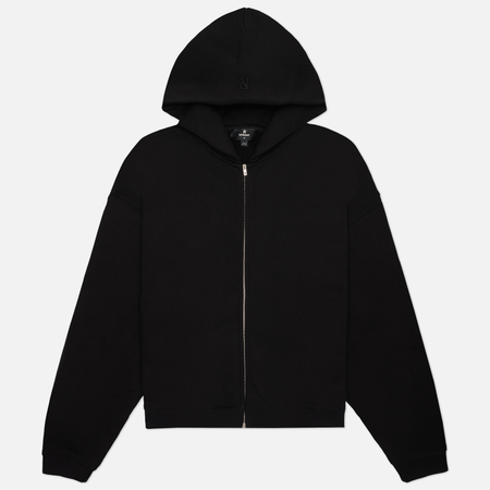 Мужская толстовка REPRESENT Initial Boxy Zip Hoodie, цвет чёрный
