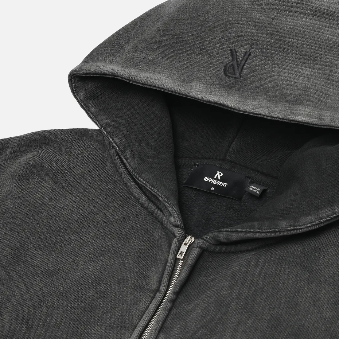 REPRESENT Мужская толстовка Initial Boxy Zip Hoodie
