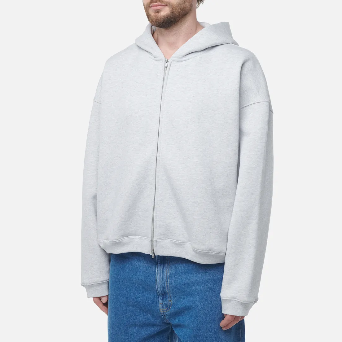REPRESENT Мужская толстовка Initial Boxy Zip Hoodie