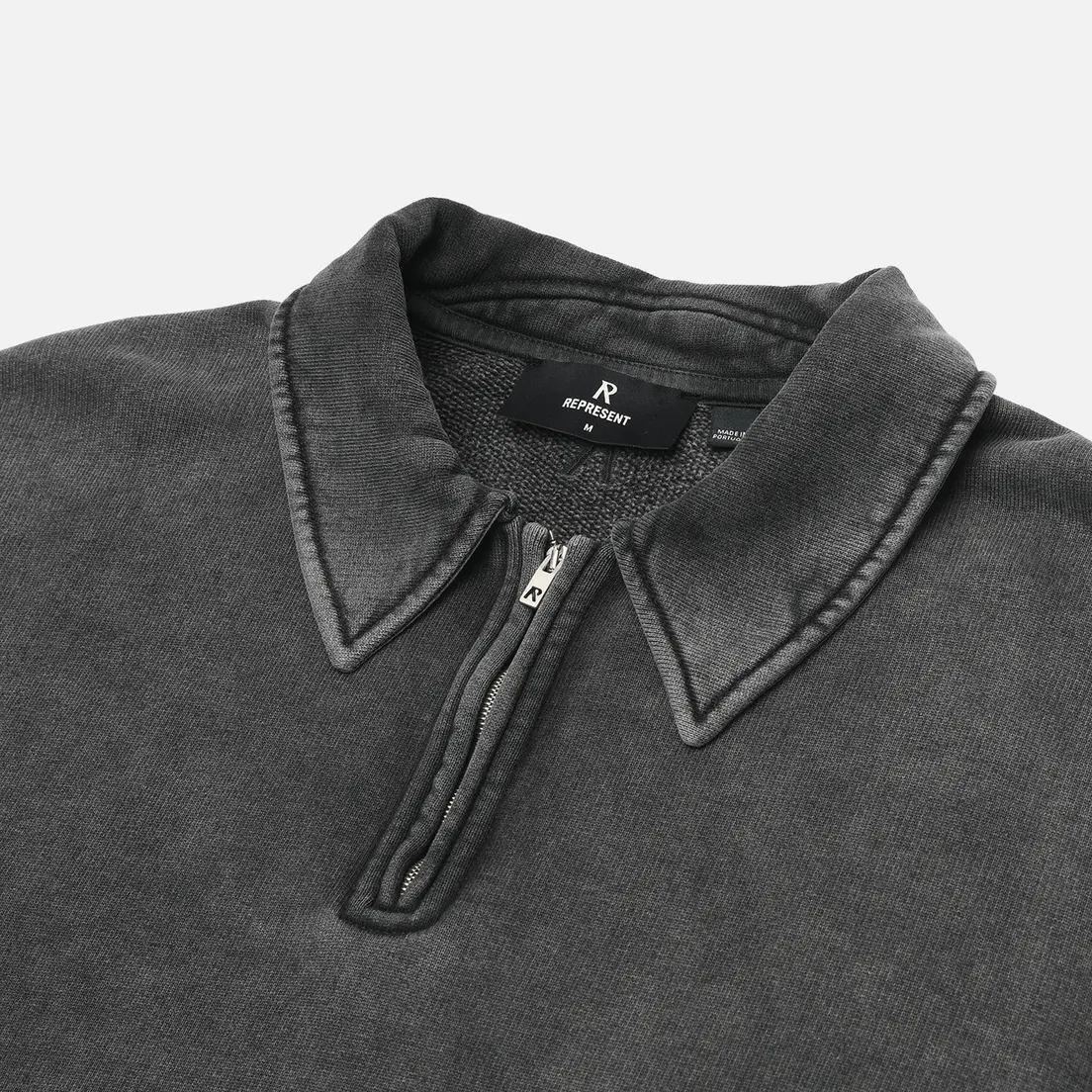 REPRESENT Мужская толстовка Initial Boxy Quarter Zip