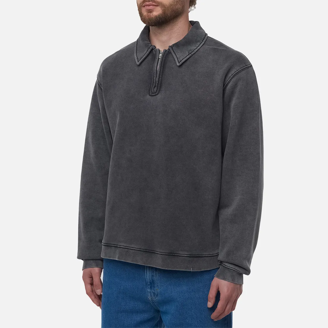 REPRESENT Мужская толстовка Initial Boxy Quarter Zip