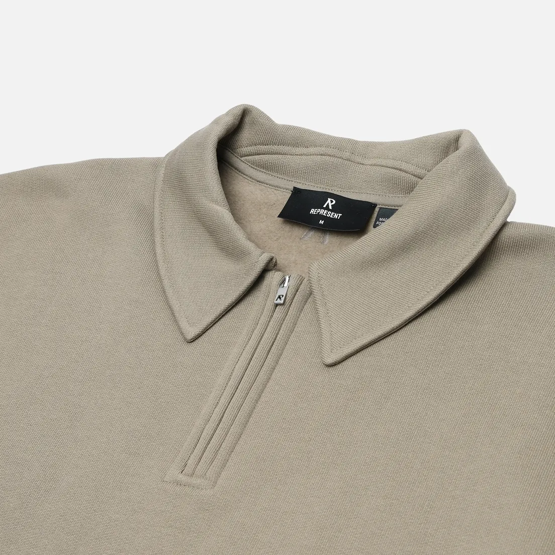 REPRESENT Мужская толстовка Initial Boxy Quarter Zip