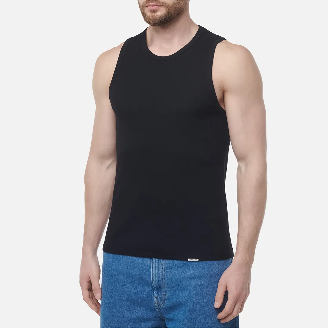 REPRESENT Мужская майка Initial Rib