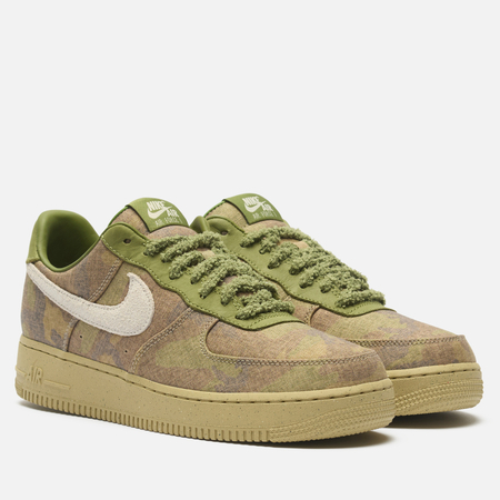 фото Кроссовки nike air force 1 low qs, цвет зелёный, размер 44 eu