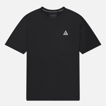 Мужская футболка Nike ACG Solar Chase Dri-FIT ADV Trail Running Top, цвет чёрный