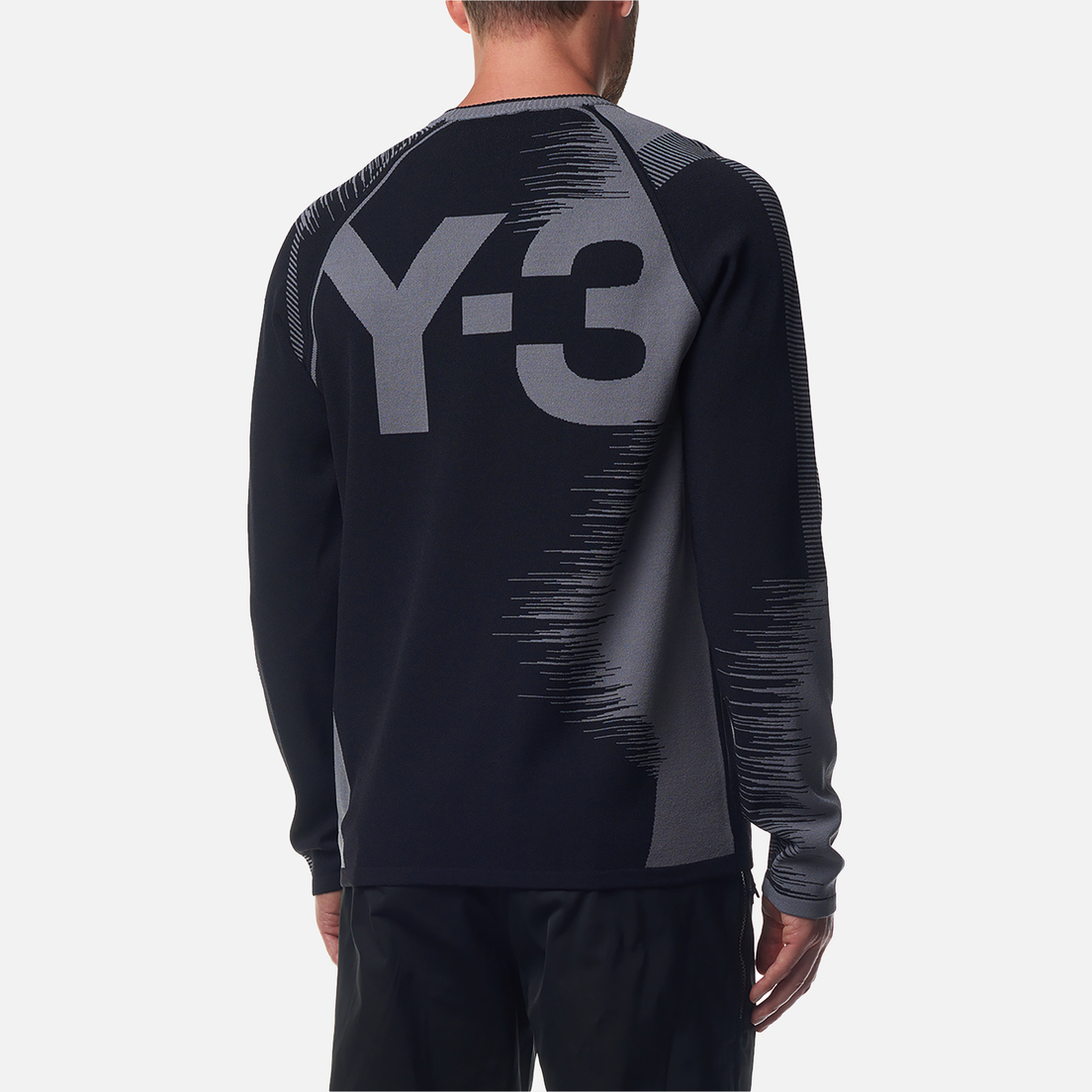 Y-3 Мужской свитер Engineered Knit