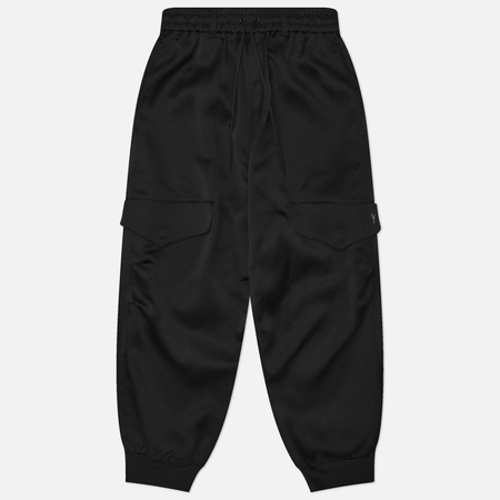   Brandshop Женские брюки Y-3 Tech Seersucker Cargo, цвет чёрный, размер S