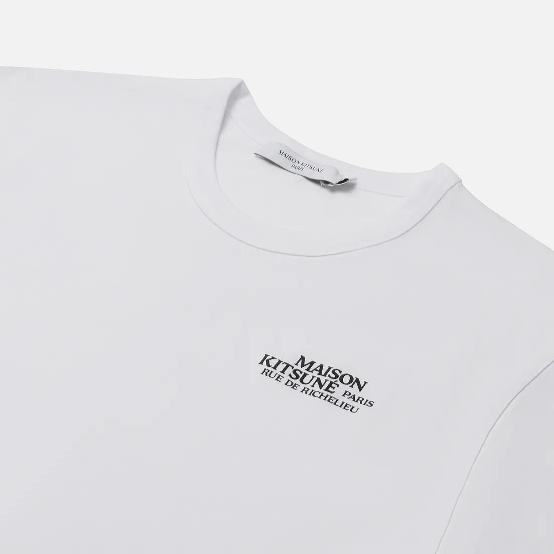 Maison Kitsune Мужская футболка Small Rue Richelieu Classic