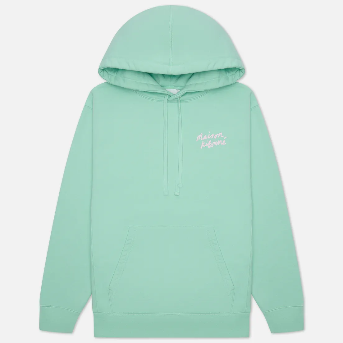 Maison Kitsune Мужская толстовка Mini Handwriting Loose Hoodie