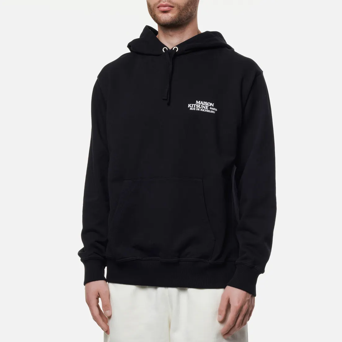 Maison Kitsune Мужская толстовка Rue De Richelieu Loose Hoodie