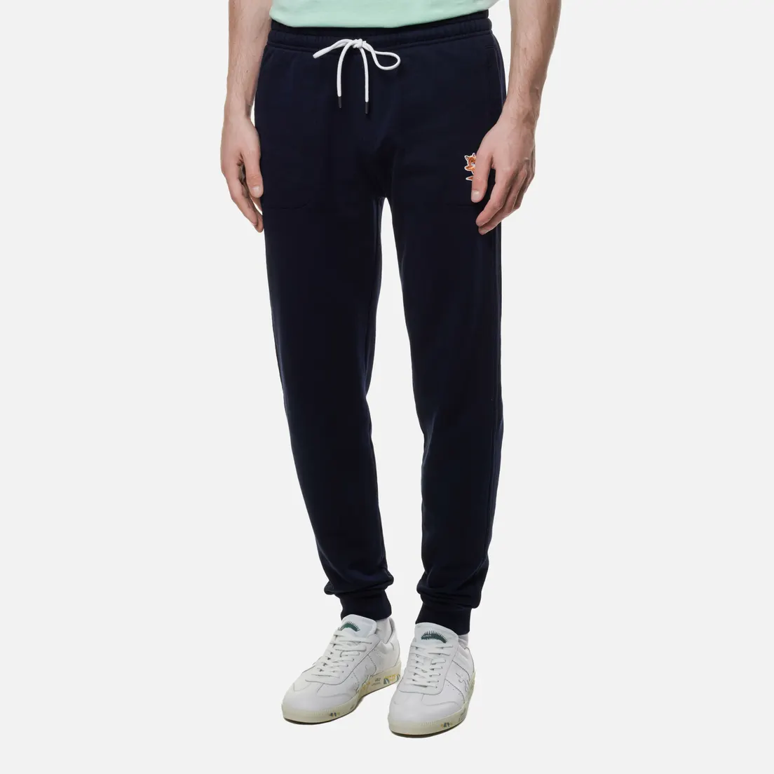 Maison Kitsune Мужские брюки Chillax Fox Patch Classic Jog