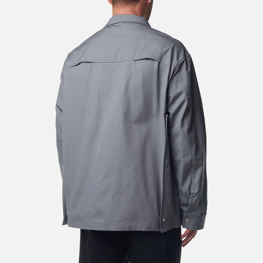 Y-3 Мужская рубашка Pocket Workwear Overshirt