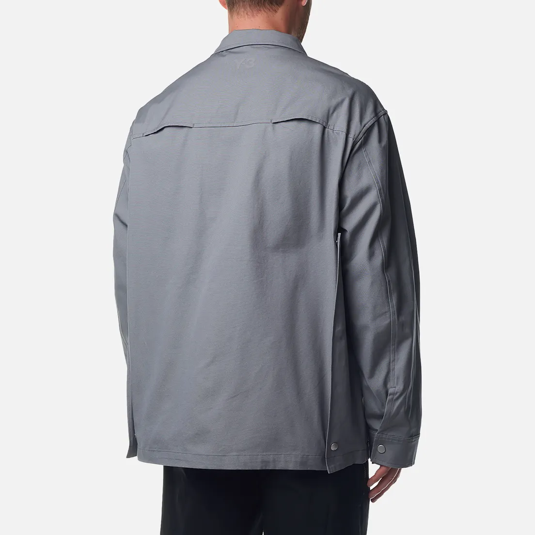 Y-3 Мужская рубашка Pocket Workwear Overshirt