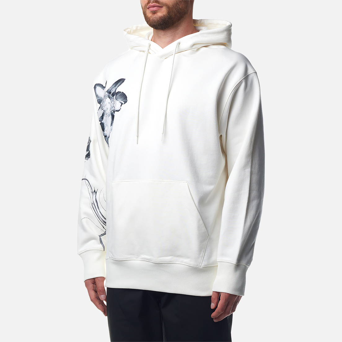 Y-3 Мужская толстовка Graphic French Terry Hoodie