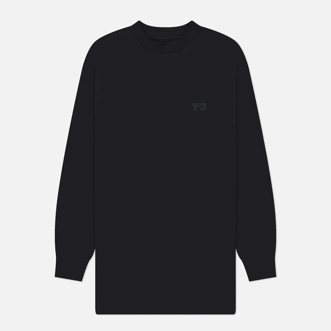 Y-3 Мужской лонгслив Mock Neck