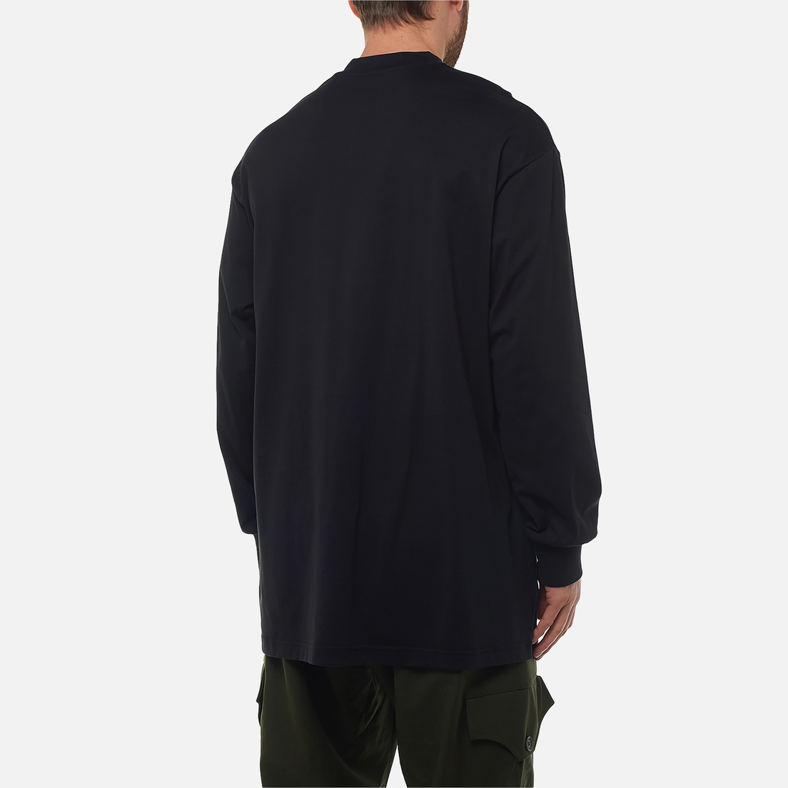 Y-3 Мужской лонгслив Mock Neck