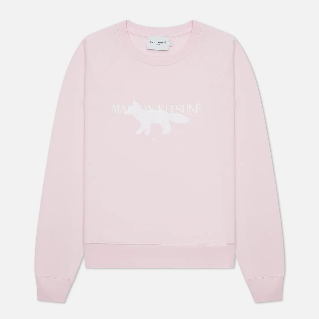 Maison Kitsune Женская толстовка Fox Stamp Adjusted