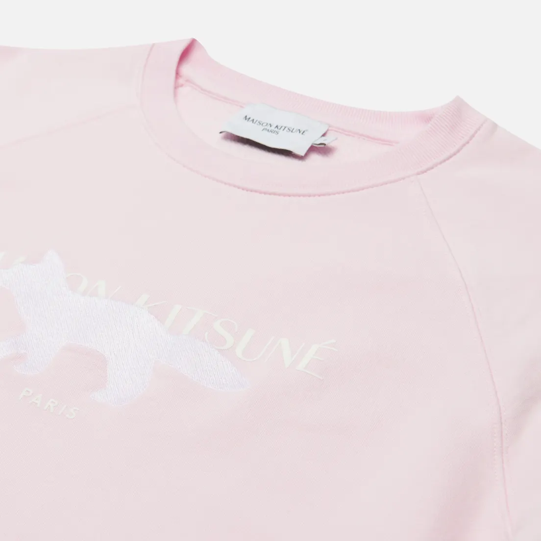 Maison Kitsune Женская толстовка Fox Stamp Adjusted