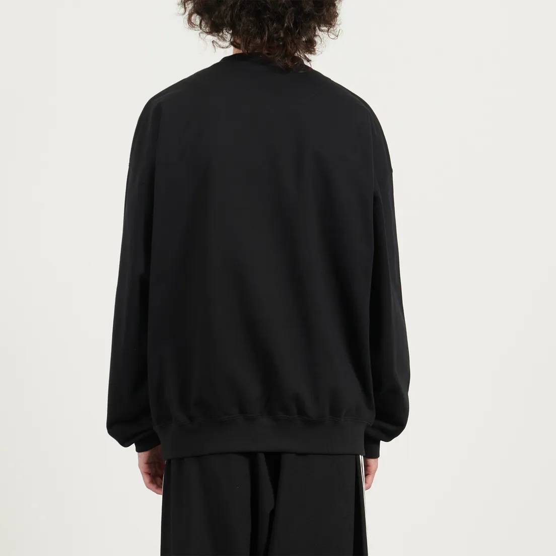 Y-3 Мужская толстовка Brushed Terry Crew