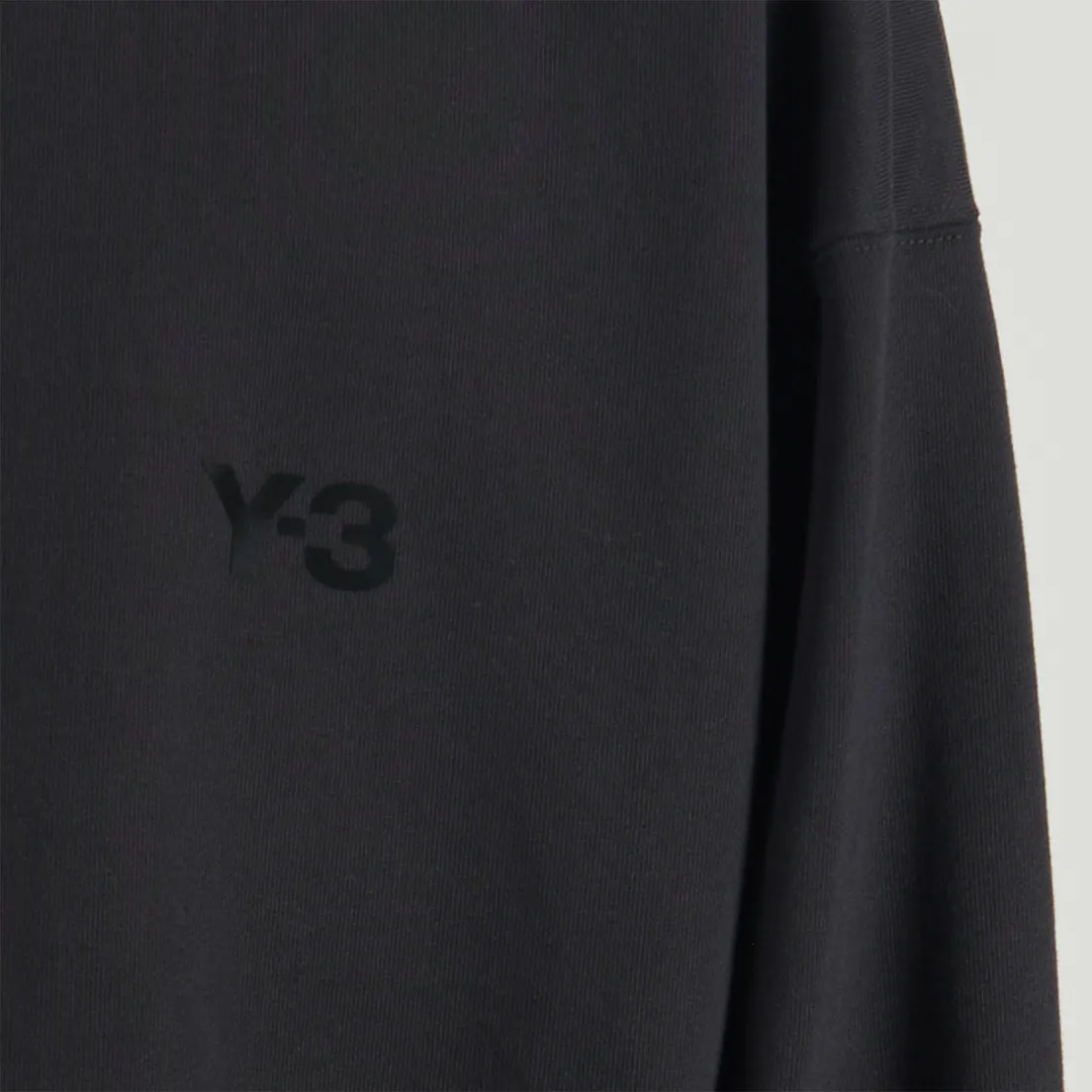 Y-3 Мужская толстовка Brushed Terry Crew