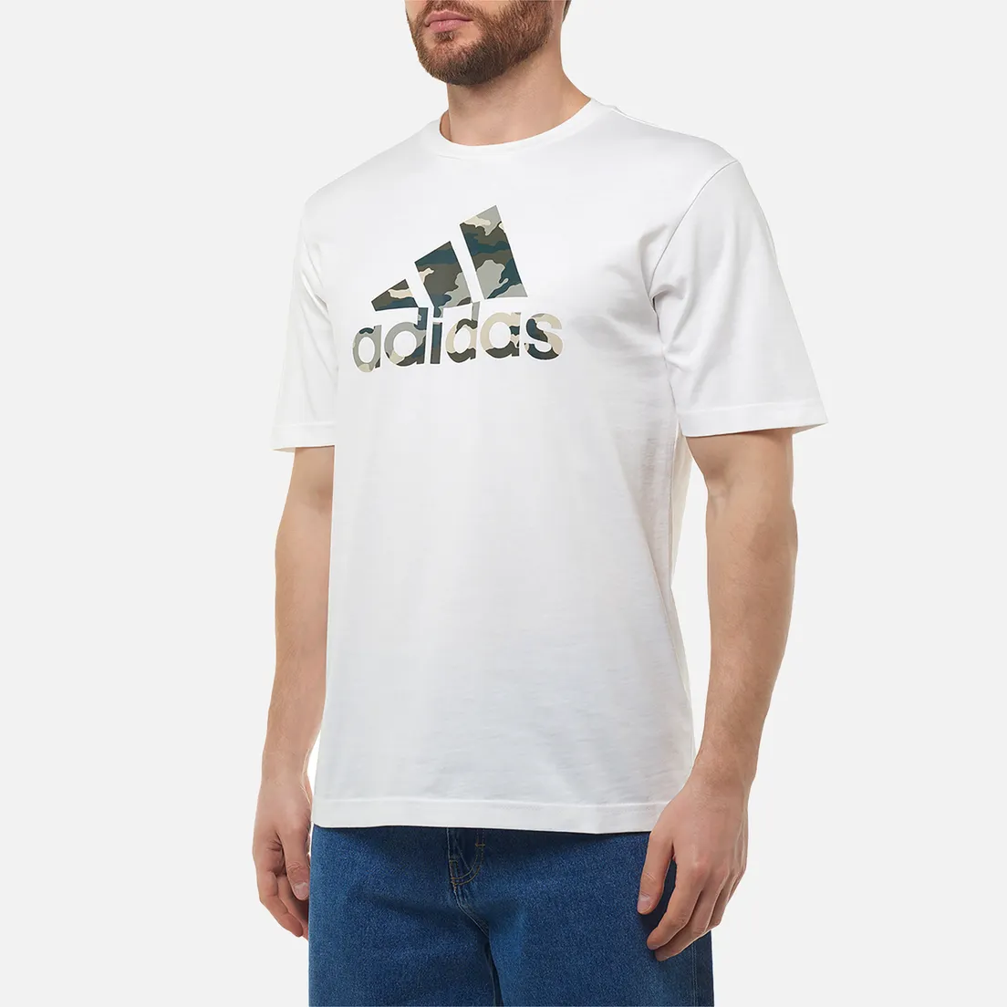 adidas Originals Мужская футболка Camo Badge Of Sport Graphic