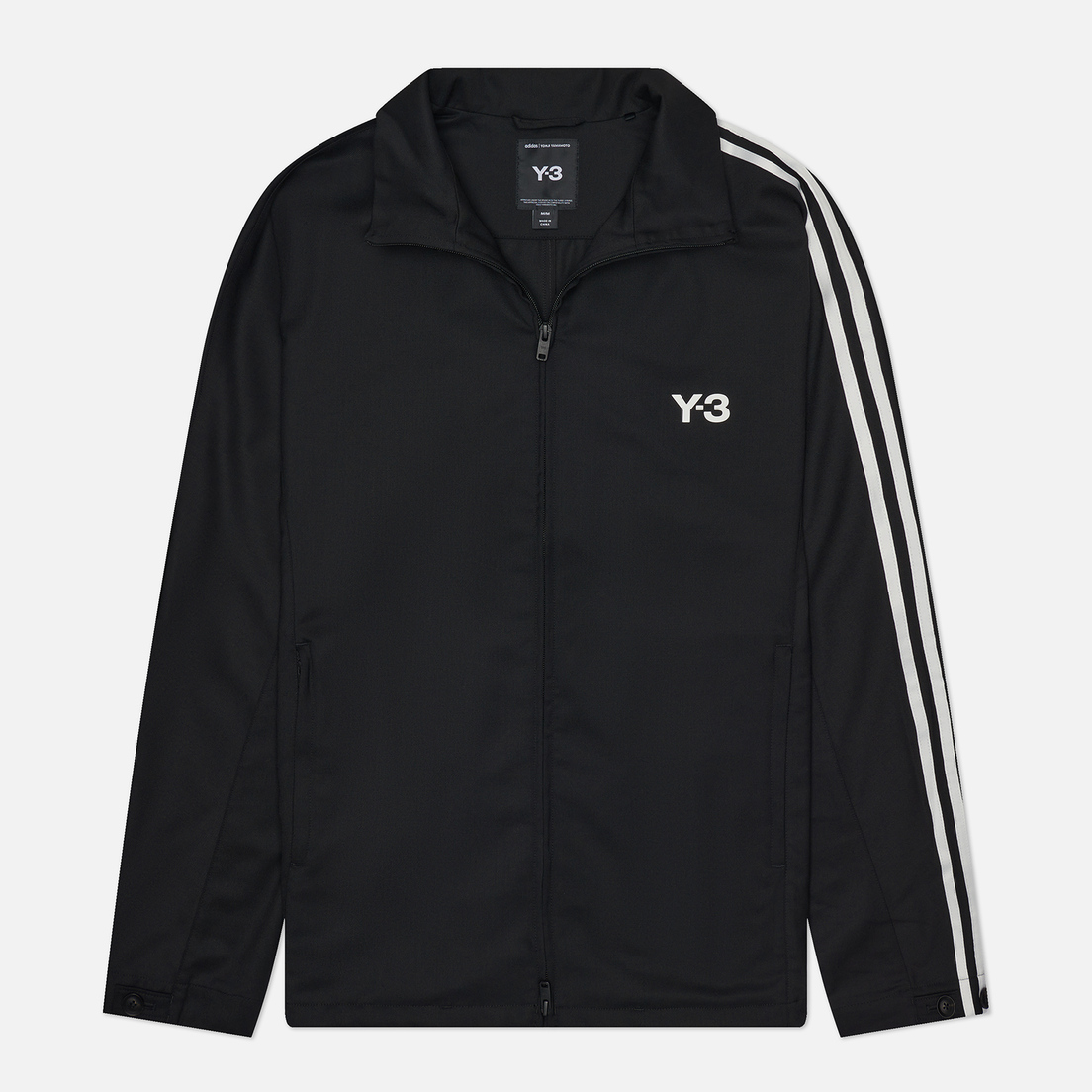 Y-3 Мужская олимпийка Refined Wool 3-Stripes Track Top