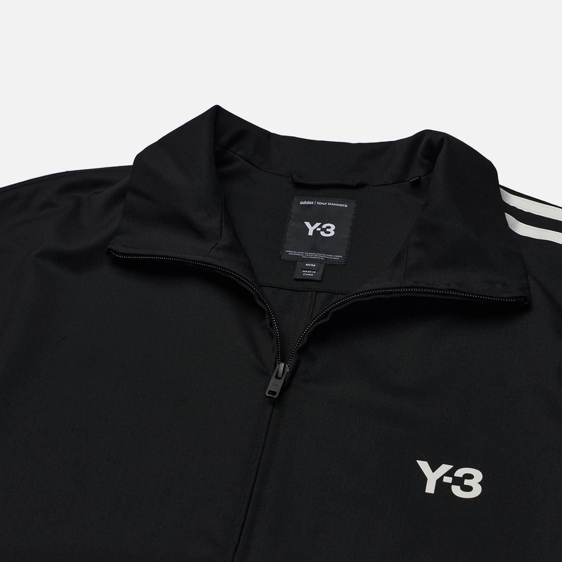 Y-3 Мужская олимпийка Refined Wool 3-Stripes Track Top