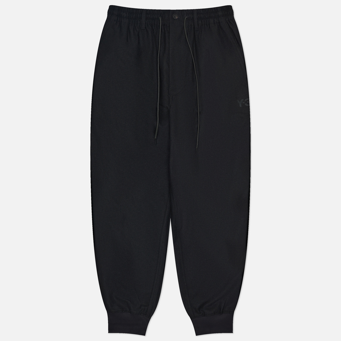 Y-3 Мужские брюки Wool Flannel Cuffed Joggers