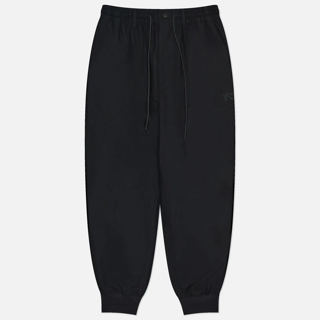 Y-3 Мужские брюки Wool Flannel Cuffed Joggers