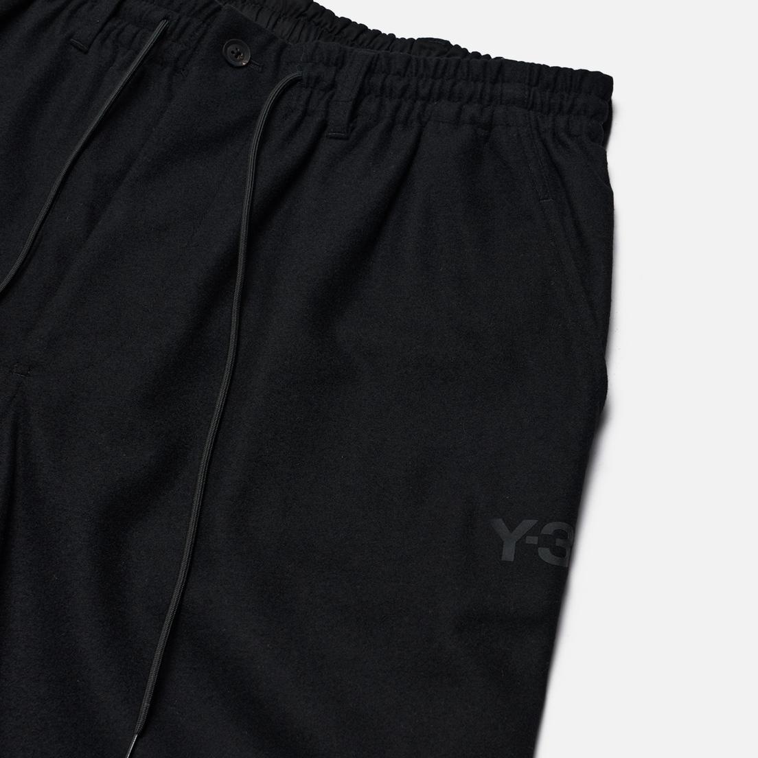 Y-3 Мужские брюки Wool Flannel Cuffed Joggers