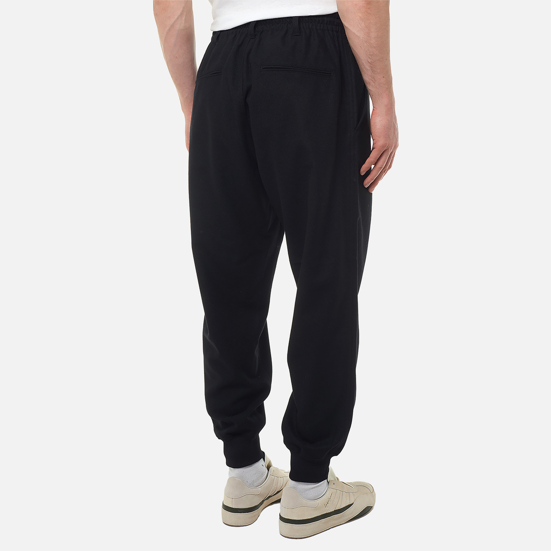 Y-3 Мужские брюки Wool Flannel Cuffed Joggers