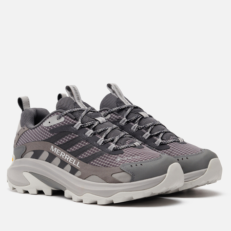 Мужские кроссовки Merrell Moab Speed 2 Gore-Tex, цвет серый, размер 42 EU