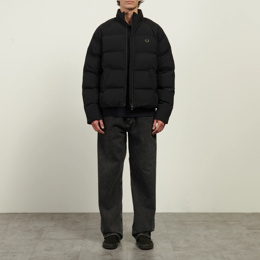 Fred Perry Мужской пуховик Raglan Sleeve Padded