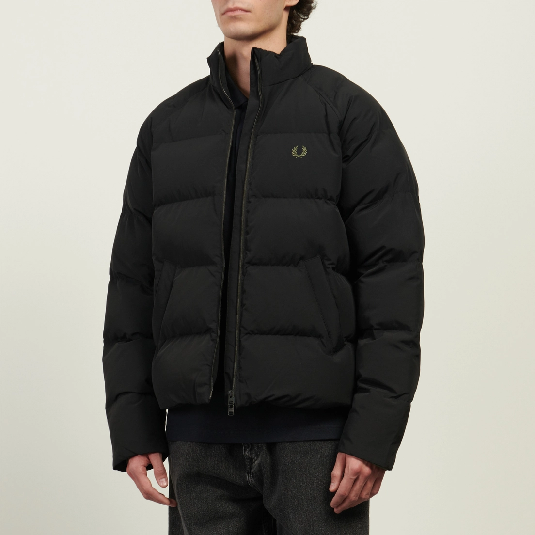 Fred Perry Мужской пуховик Raglan Sleeve Padded