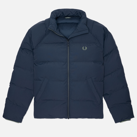 Мужской пуховик Fred Perry Raglan Sleeve Padded, цвет синий, размер L
