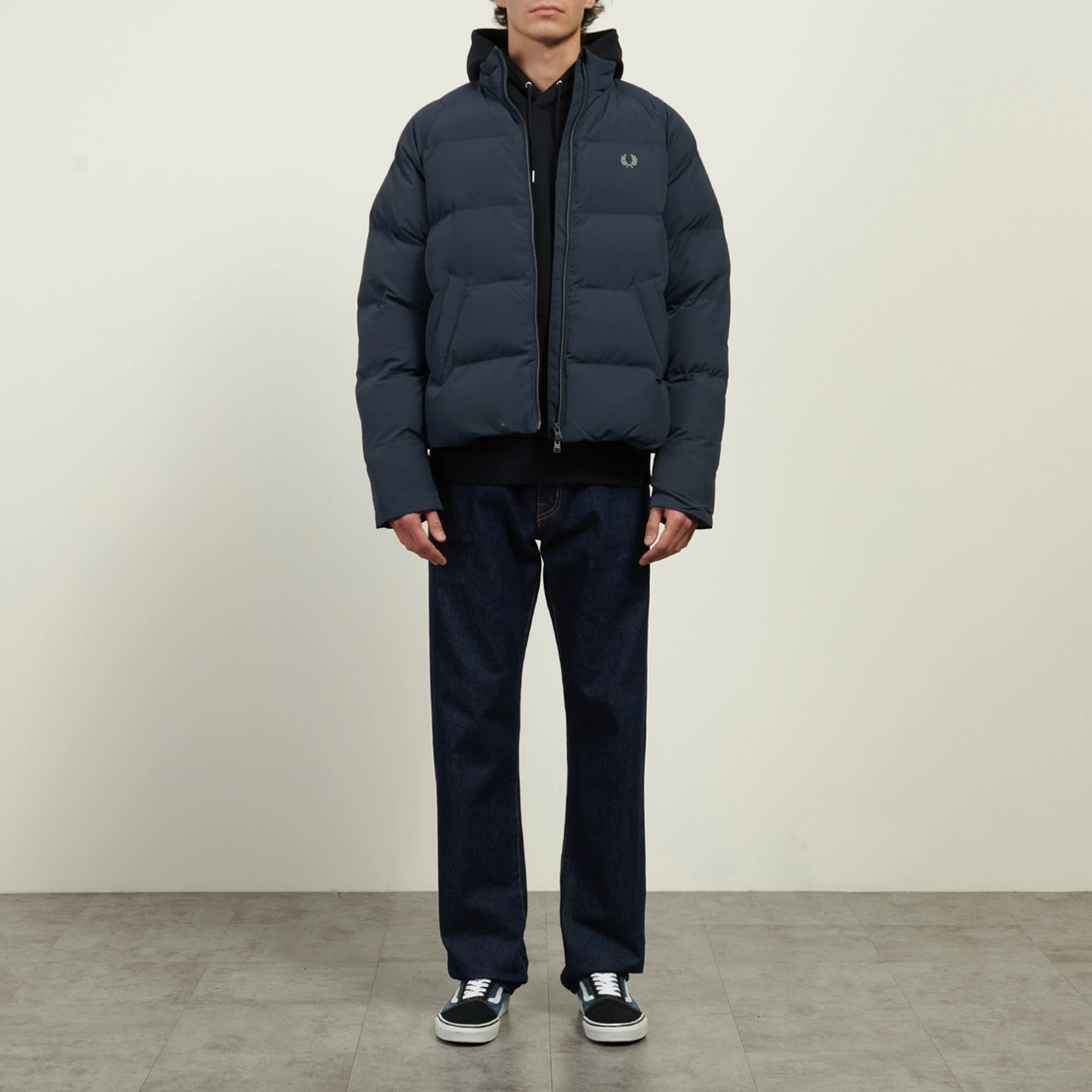 Fred Perry Мужской пуховик Raglan Sleeve Padded