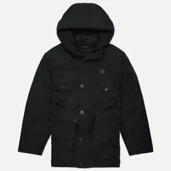 Fred Perry Мужская куртка парка Patch Pocket Puffer