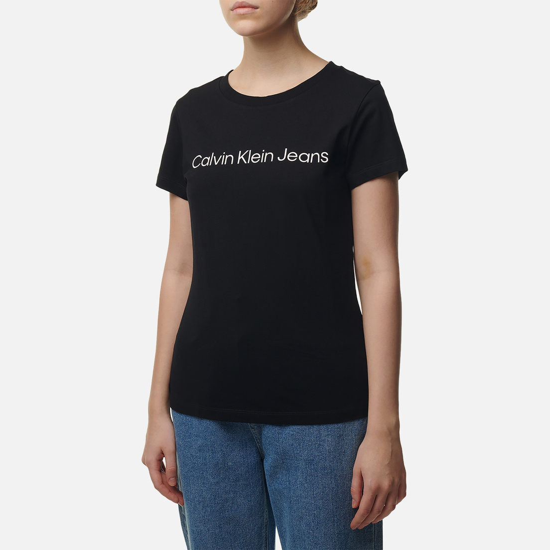 Calvin Klein Jeans Женская футболка Slim Organic Cotton Logo