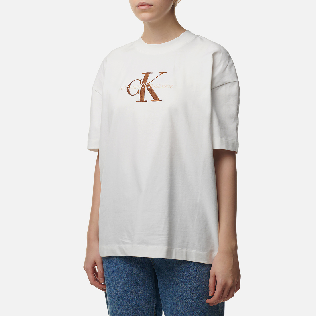 Calvin Klein Jeans Женская футболка Premium Monologo