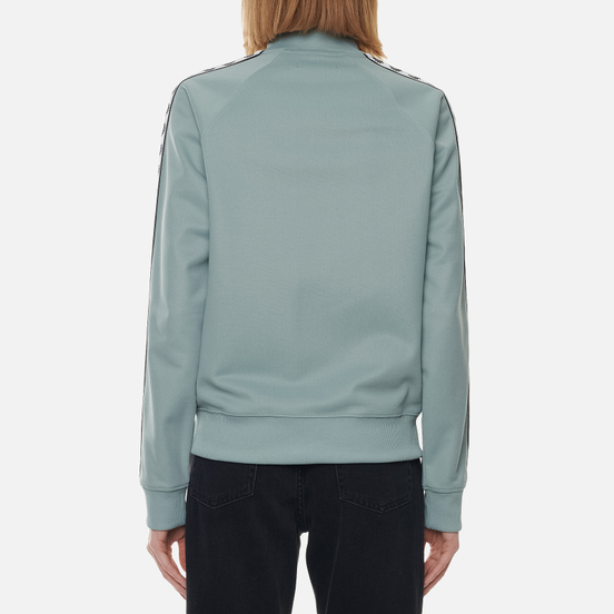 Женская олимпийка Fred Perry Sports Authentic Taped Track Silver Blue