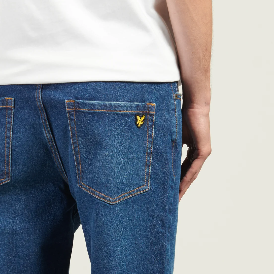 Lyle & Scott Мужские джинсы Tapered Denim