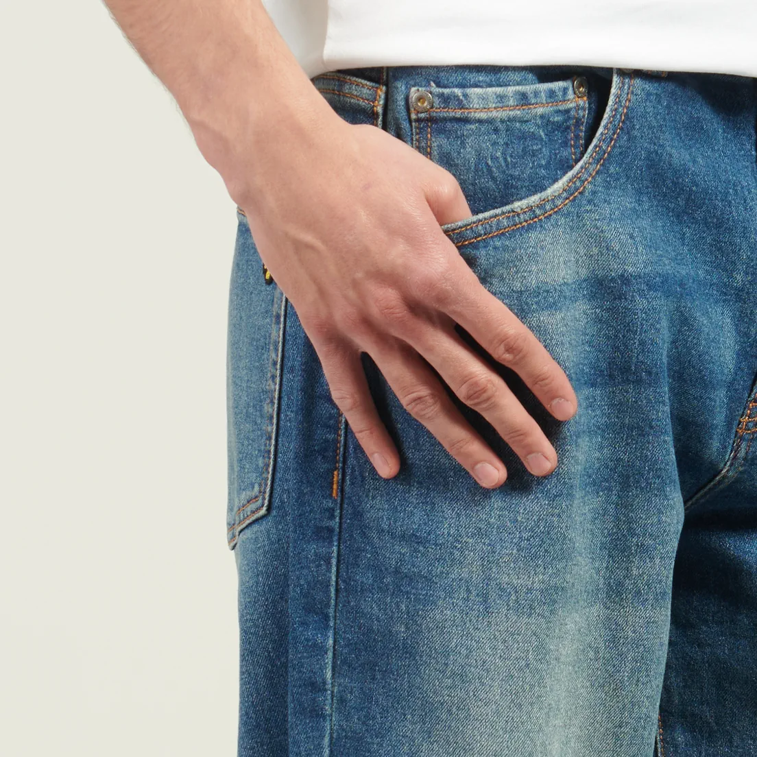 Lyle & Scott Мужские джинсы Tapered Denim